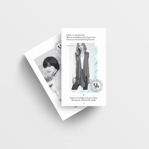 Brochure Blue